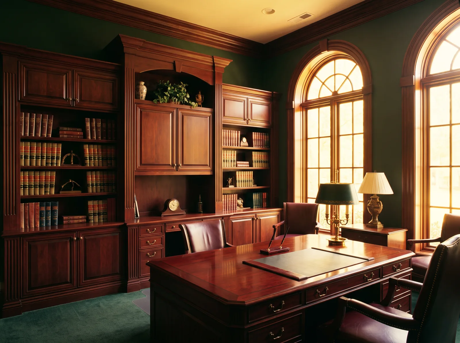 Custom law firm cabinets with locking file systems in McKinney TX
