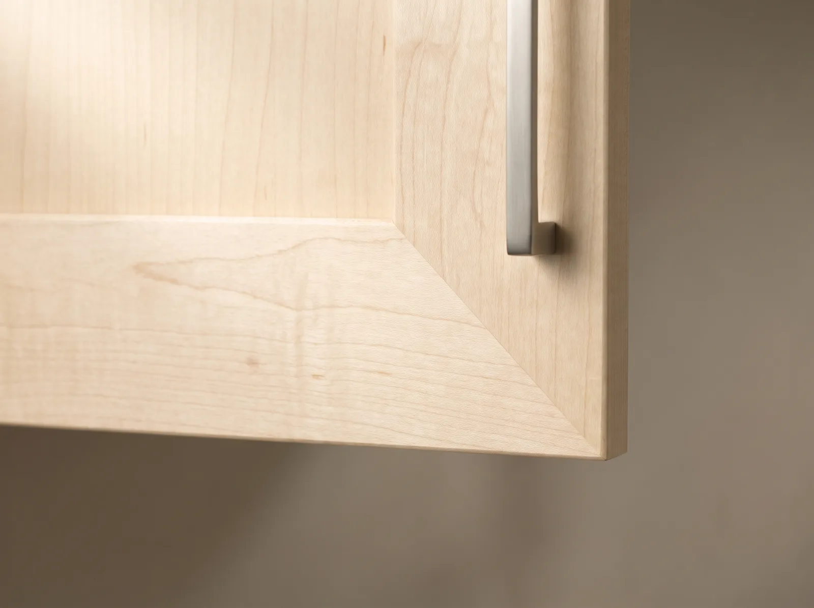 Birch wood cabinet material sample for custom cabinets McKinney TX